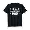 G.O.A.T. Dad Father's Day Vintage Art Goat Dad T-Shirt
