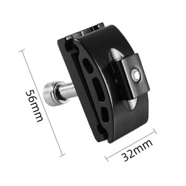 YdseozOA Bicycle Single Nail Sitting Rod Clamp Head Cycling Seat Tube Head Saddle Tube Joint Seat Tube Joint Repair Parts Seatpost Clamps Head （Black）