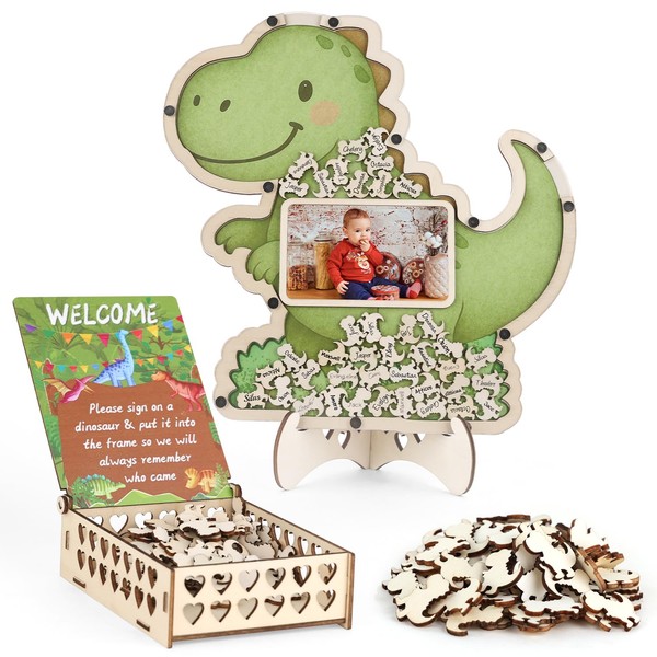 Aymolas Dinosaur Baby Shower Guest Book Alternatives Set Dinosaur Baby