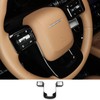 FOEVE Steering Wheel Trim Cover Compatible with Hyundai Santa FE