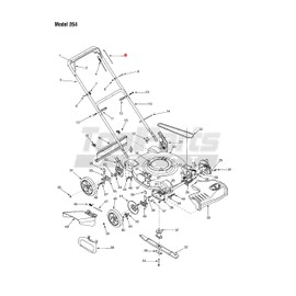 MTD 946-1132 Blade Control Cable