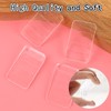 Pack of 8 Door Stoppers, Door Stop Wedge Transparent Furniture