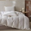 BISELINA 100% Cotton Duvet Cover Set Waffle Weave 3PCS (1