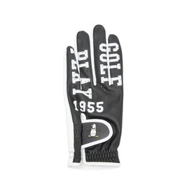 Munsing Wear MG5SGV01M Men's Golf Gloves, One-Handed, Right-Handed, Penguin, Sporty, Practice, Round, BK00 (Black), M