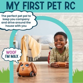 Flybar Poko Petz, Remote Control Car for Toddlers Dog Toys - 2.4GH for Boys and Girls, Light Up, Singing, Talking Toy, Preschool, Best Birthday, Toddler Gifts for Ages 3 and Up