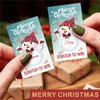 40Pcs Merry Christmas Scratch Off Cards with Stickers - Xmas