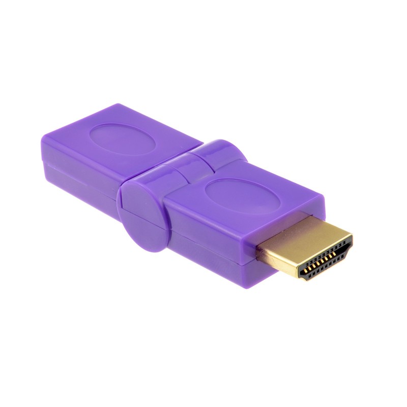kenable HDMI 180 Degree Bend Multi Angle Socket to Plug