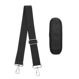 Bag Strap Crossbody with Thick Non-slip Padding, 3.8cm Wide Bag Straps for Handbags, 150cm Replaceable Handbag Strap with Hook, Adjustable Handbag Straps Crossbody for Men Women