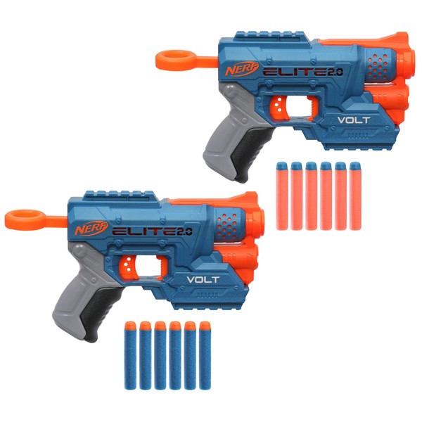 Nerf Elite 2.0 Volt SD-1 Blaster 2-Pack Includes 2 Blasters