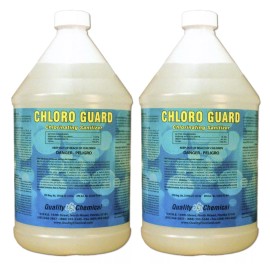 Quality Chemical Chloro-Guard / for Swimming Pool / 2 gallon case