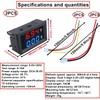 HUAZIZ Digital Voltmeter, Pack of 2 DC 100 V 10