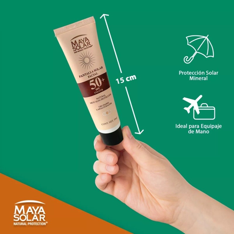 Maya Solar Protector Solar Maya Solar Facial Mineral Con Color