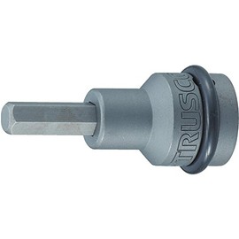 TRUSCO THX4-17 Hexagon Socket Socket for Impact (0.5 inch (12.7 mm) Opposite Side, 0.7 inch (17 mm)