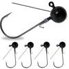 Reaction Tackle Tungsten Ball Jig - 1/8oz - 1/0 Hook-