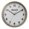 Ingersoll Analogue Wall Clock, Easy To Read, 30cm Diameter in