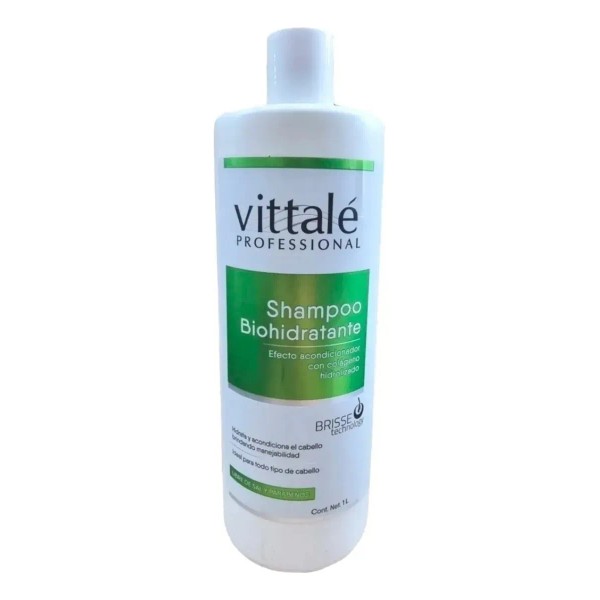 Vittale Shampoo Biohidratante Sin Sal, Sin Parabenos 1 Litro
