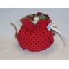 2 Cup Pretty Lady Bugs & Daisies Reversible Tea Pot