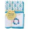 REP Blue Wreath 566909 Kitchen Cloth, Light Blue, Size: Approx.