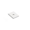 Schaub Pub House Collection 1 in. (25mm) Knob Backplate, Polished Chrome - 5101B-26