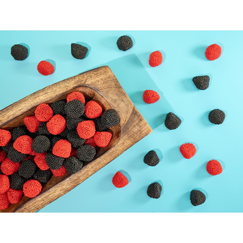 Smarty Stop Gummy Collections (Raspberries and Blackberries), 3 Pound (Pack