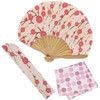Osaka Choseido Folding Fan, Women's, Stylish, Business, Folding Fan Bag,