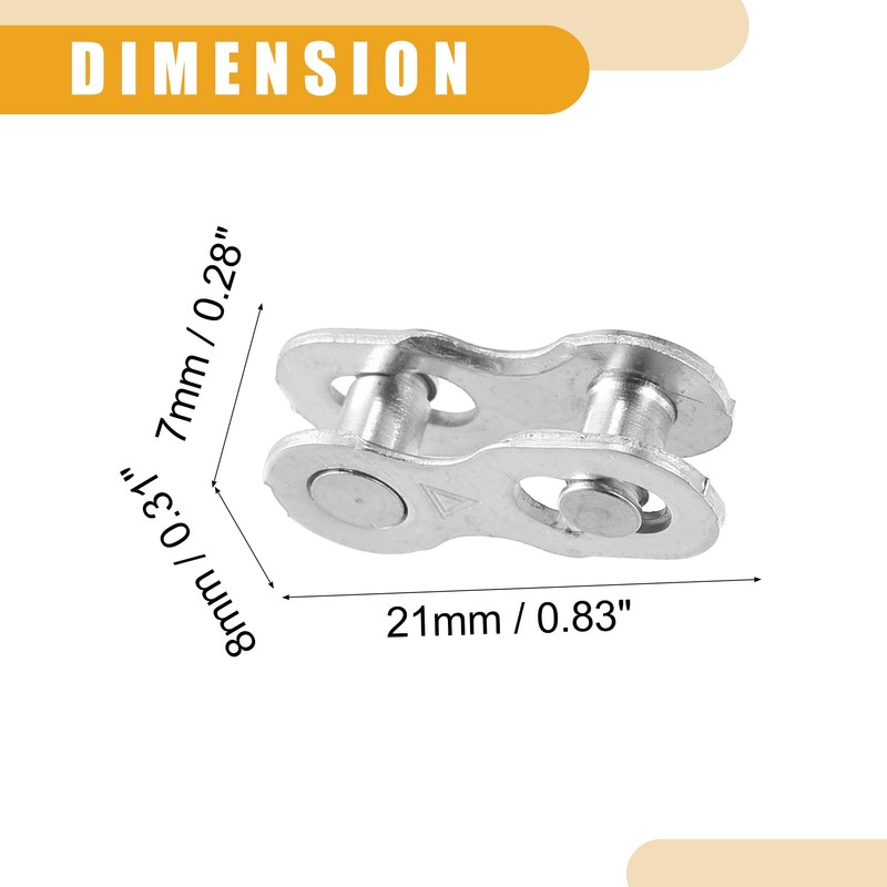 Partuto 6 Pair Universal 6 7 8 Speed Bike Chain
