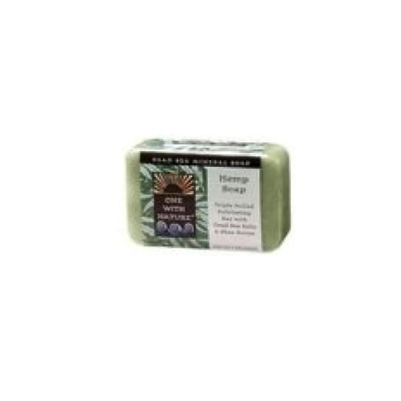 One With Nature Peppermint Dead Sea Mineral Soap, 7 Ounce