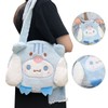 Autumn Winter Plush Underarm Bag Cute Soft Girls JK Uniform