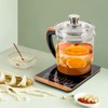 GXFCHYL 1.8L Electric Kettle 18 Menus Glass Kettle Tea Maker