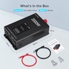 OOYCYOO 2000W Pure Sine Wave Inverter 12V DC to 120V