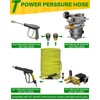 TechSweepPro Pressure Washer Hose 125FT 3/8" for Cold and Hot