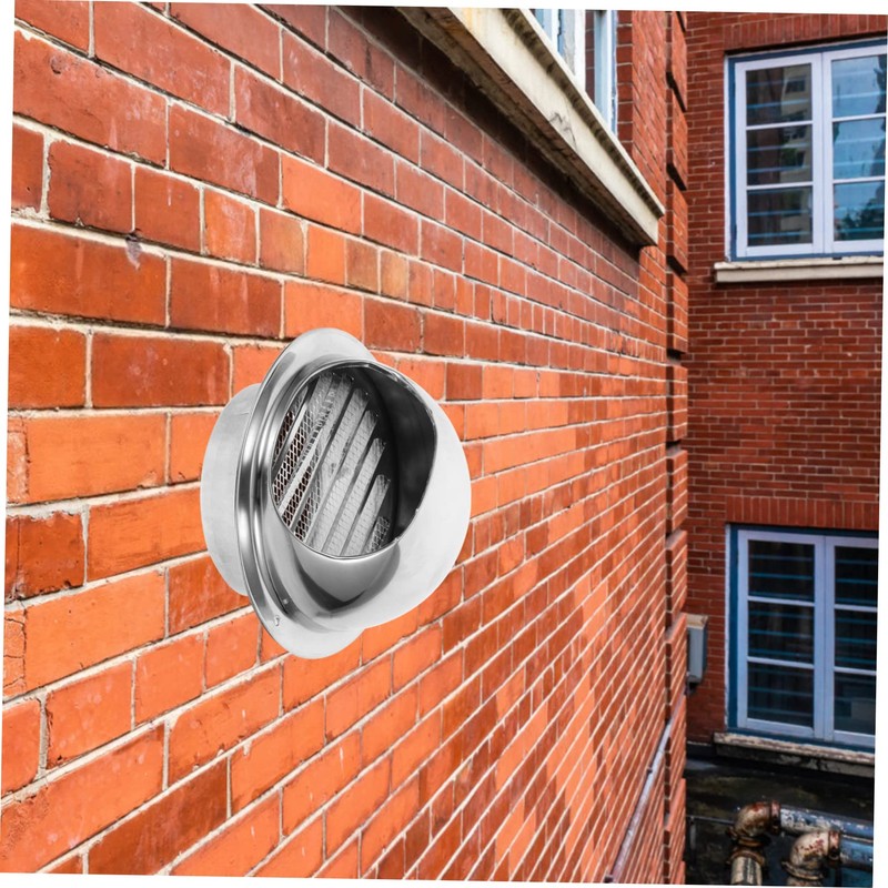 Gadpiparty Stainless Steel Exhaust Vent Cover Wall Mount Soffit Vent