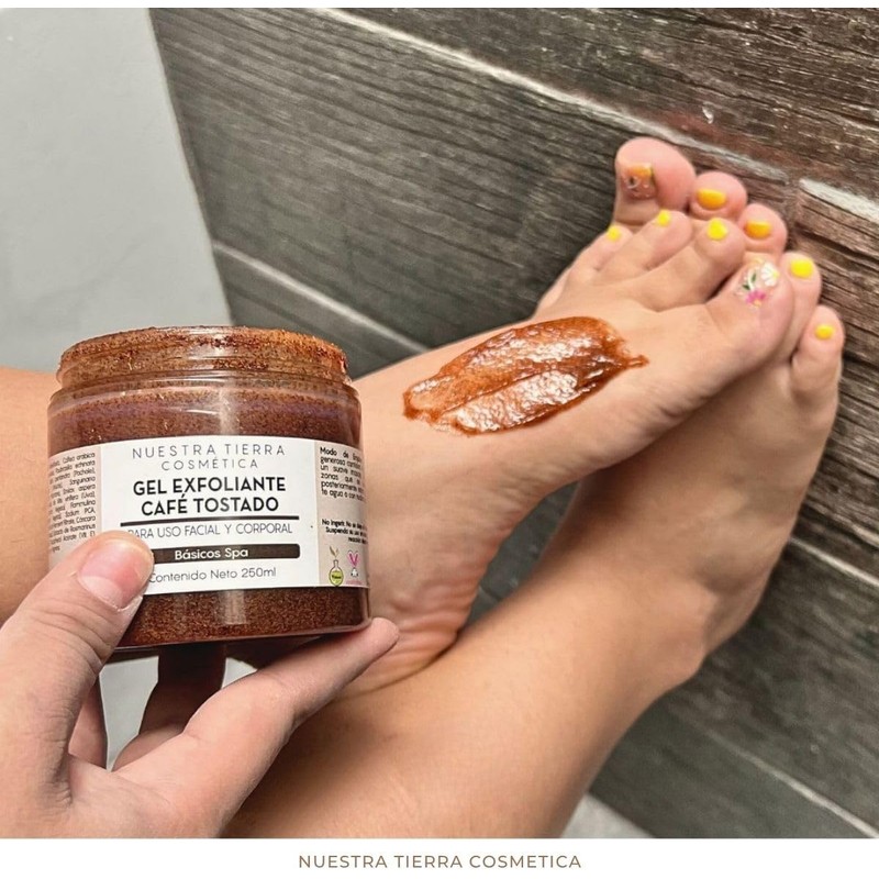 Gel Exfoliante De Café Tostado Anti-celulitis 250ml