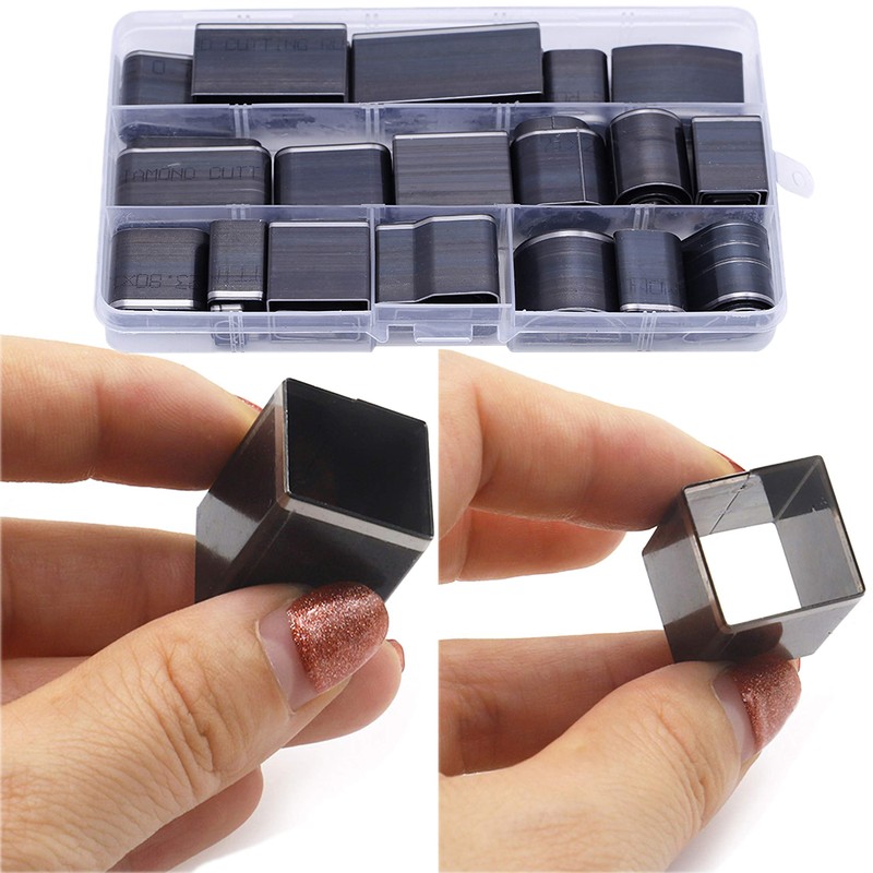 39pc Hollow Punch Set Leather Craft Kit with Cutters Manual
