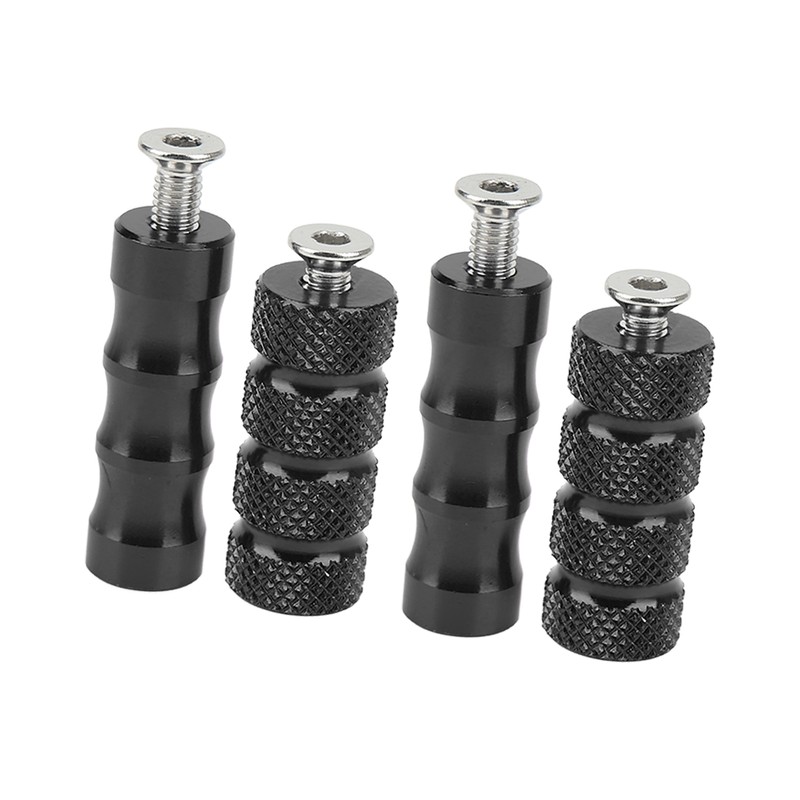 2 Pair Motorcycle Brake Foot Peg CNC Process Plating Precise