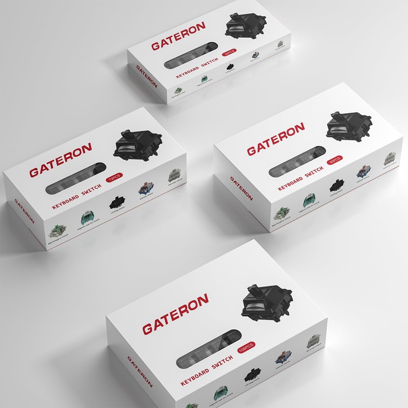 Gateron Oil King V2 Pre Lubed 5pin Linear Switches for