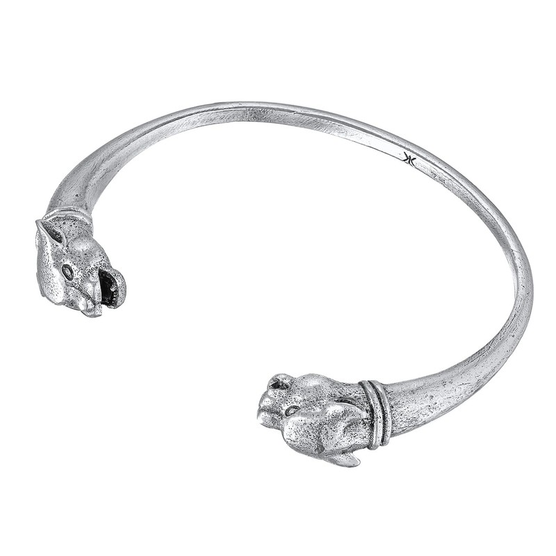 Kuzzoi Men's Silver Bangle Handmade from Solid 925 Sterling Silver