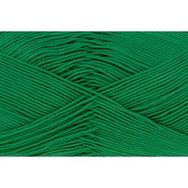 King Cole 1263465 Giza Cotton 4Ply Christmas Green Yarn - 158M, 50g