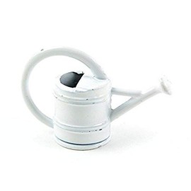Miniature Watering Can White 1" 1Pc
