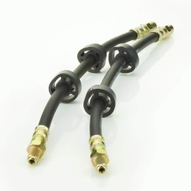 LST 2x Bremsschlauch Set vorne + Halteklammer 315 mm I 1L