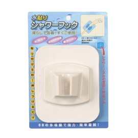 水貼りシャワーフック ホワイト