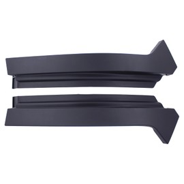 ApplianPar Front Left and Right Side Bumper Headlight Fillers Molding Trim for Dodge Ram 2500 3500 2010-2018