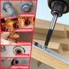 Flintronic 6Pcs Damaged Screw Extractor Set, Rounded Screw Remover Kit