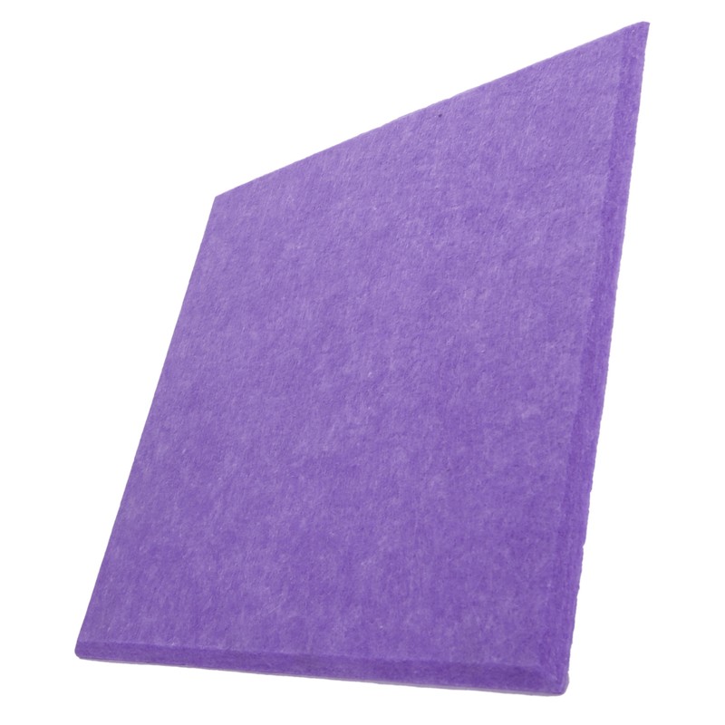 6Pcs Acoustic Absorption Panel Thickened Reduce Reverb SoundProof Padding Absorber(Purple