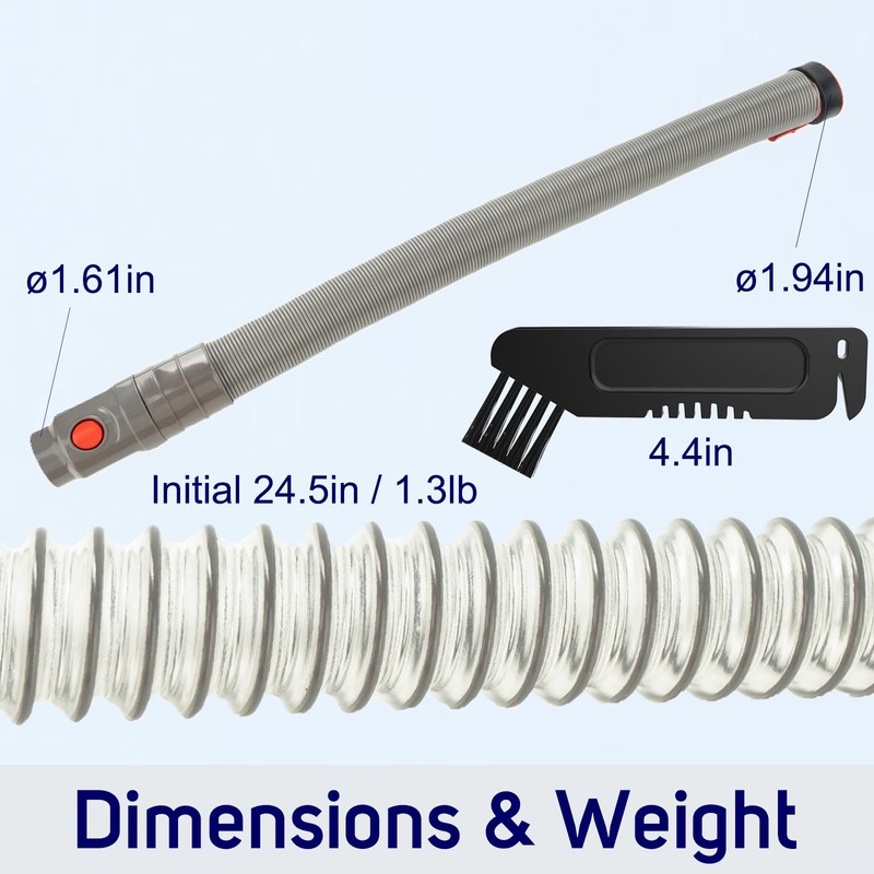 Kodahome Hose Replacement for Dyson DC40 DC41 DC65 DC66 UP13