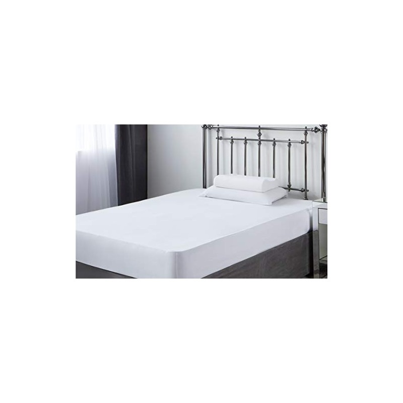 Belledorm White Jersey Fitted Sheet, 100% Jersey Cotton (2'6" Bunk