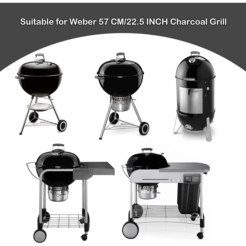 onlyfire Double-Side Hinged Cooking Grate, Gourmet BBQ System Replaced Grilling