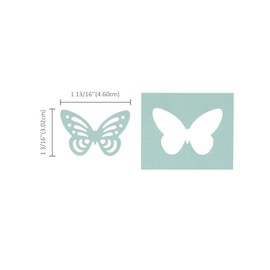 1.5 inch Butterfly Silhouette Craft Lever Punch for Scrapbooking Cards Paper Arts (Butterfly)
