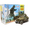 MPC Godzilla Army Jeep 1:25 Scale Model Kit (MPC882)