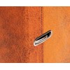 Lederluxus Cognac Lever Arch File DIN A4 Approx. 8 cm